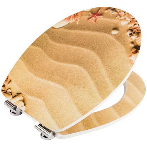 Sanitop-Wingenroth WC-Sitz Dekor High-Gloss Muschelsucher