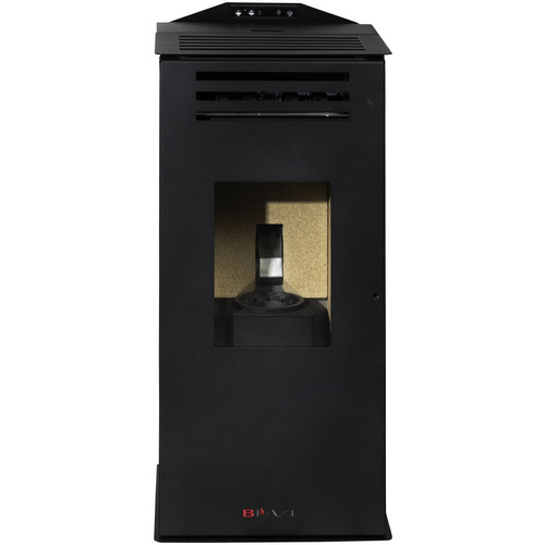 BLAZE Pelletofen »ANNA«, 6,33 kw, WiFi-fähig, BxHxT: 45 x 86 x 51 cm - schwarz (Rabatt: 17 %)