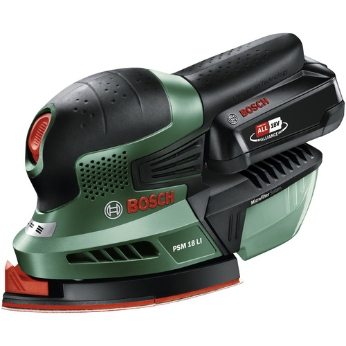 Bosch Multischleifer PSM 18 LI inkl. 1 Akku
