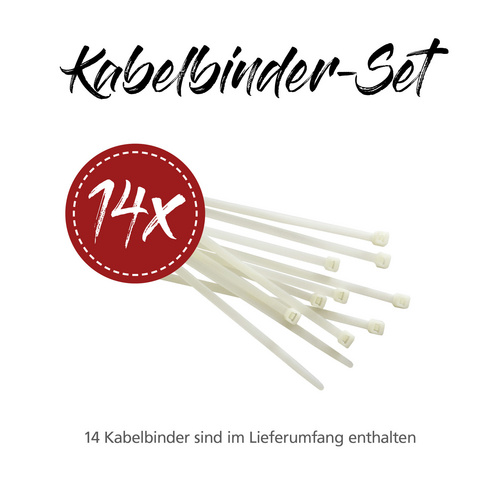 Thumbnail - mySPOTTI Sichtschutz, BxH: 300 x 90 cm, schwarz/weiß - schwarz | weiss