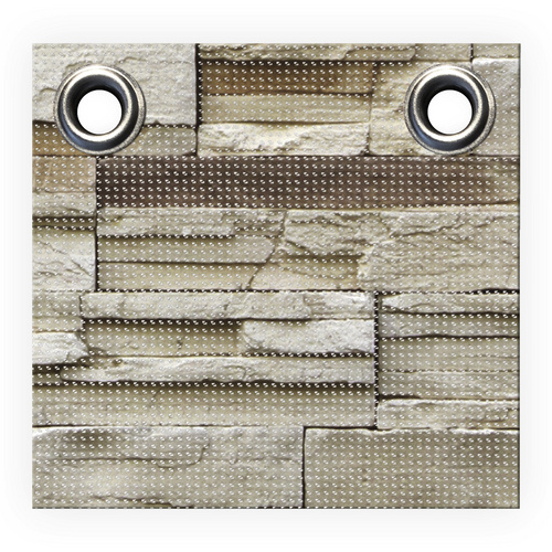 Thumbnail - mySPOTTI Sichtschutz, BxH: 500 x 90 cm, beige