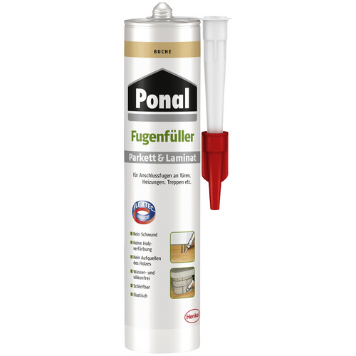 Ponal Parkett und Laminat Fugenfüller 280 ml, buche