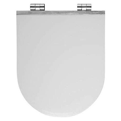 ADOB WC-Sitz Alu, Absenkautomatik, abnehmbar