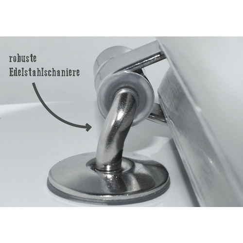 Thumbnail - ADOB WC-Sitz »gepolstert« - weiss