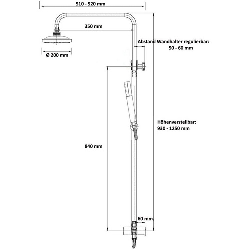 ADOB Duschsystem