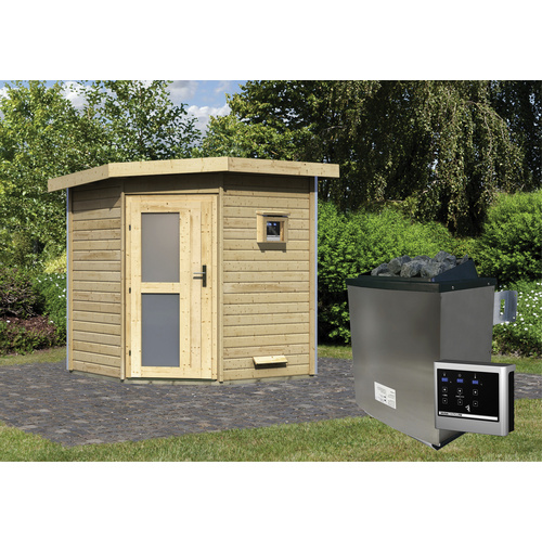 KARIBU Saunahaus »Bauske«, BxTxH: 196 ...