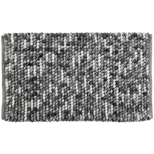 Wenko Badteppich Urdu 60 cm x 90 cm Grau