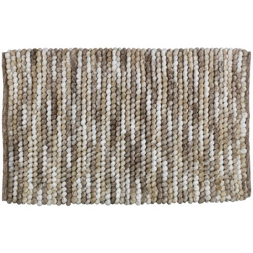 Wenko Badteppich Urdu 60 cm x 90 cm Taupe