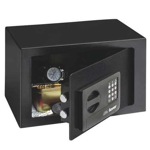 BURG WÄCHTER Materialangaben Möbeltresor, (BxHxT): 20 x 31 x 20 cm - grau