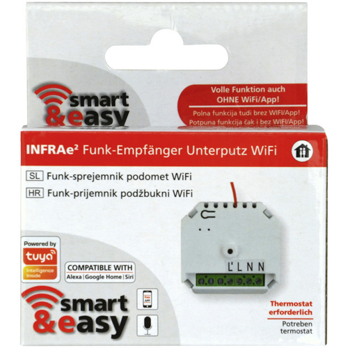 Thumbnail - E2 Funkempfänger, Kunststoff - weiss