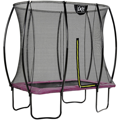 Thumbnail - EXIT Toys Trampolin »EXIT Silhouette«, 153  x 214 cm, max. Belastung: 100 kg, inkl. Sicherheitsnetz - rosa
