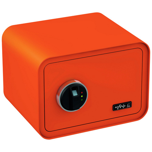 Basi Tresor mySafe 350 Fingerscanner und Alarmfunktion Orange