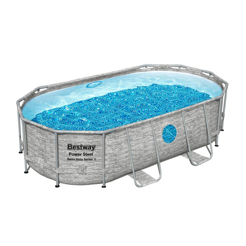 BESTWAY Pool, steinfarben, BxHxL: 220 x ... BESTWAY Pool, steinfarben, BxHxL: 220 x ...