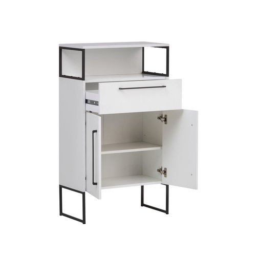 Thumbnail - SCHILDMEYER Unterschrank »Limone«, BxHxT: 65,2 x 112,5 x 33,1 cm - weiss