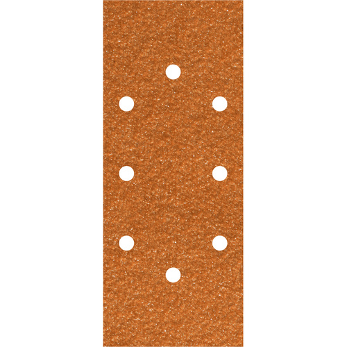 Wolfcraft Schleifstreifen Korund K180 gelocht 5 Stück, 93 x 230 mm