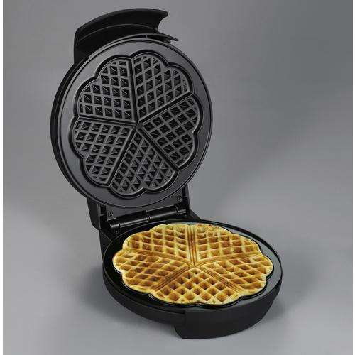 SEVERIN Waffeleisen, Breite: 20.3 cm, Länge: 25.5 cm, Edelstahl, edelstahl-gebürstet-schwarz