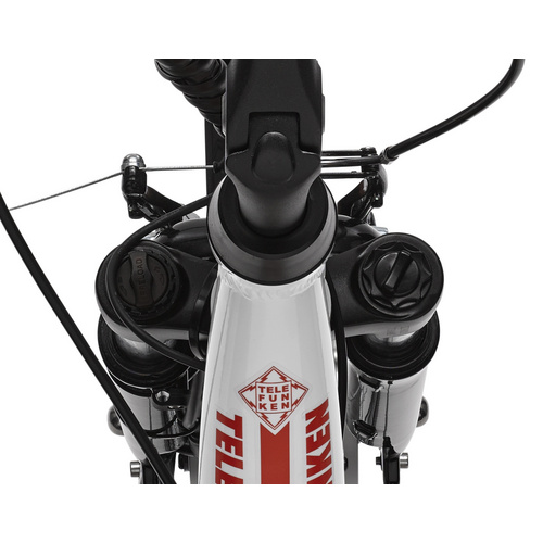 TELEFUNKEN E-Bike »RC657 Multitalent«, 28 Zoll, RH: 49 cm, 7-Gang - weiss