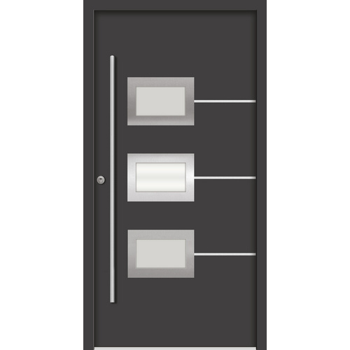 Splendoor Sicherheitshaustür »ATHEN Prime RC2«, Aluminium, in anthrazit - grau