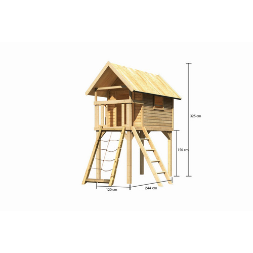 AKUBI Kinderspielgerät, BxHxT: 121 x  3...