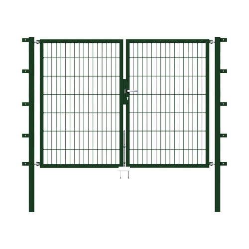 GAH ALBERTS Doppeltor »Flexo«, BxH: 224 x 1400 cm, feuerverzinkter Stahl - gruen