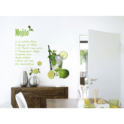 KOMAR Dekosticker »Mojito«, BxH: 100 x 70 cm - bunt