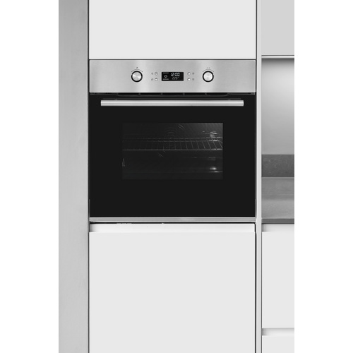 Exquisit Elektro-Backofen »EBEP 697-3 H«, 70 l, Metall/Glas, silbergrau - silberfarben