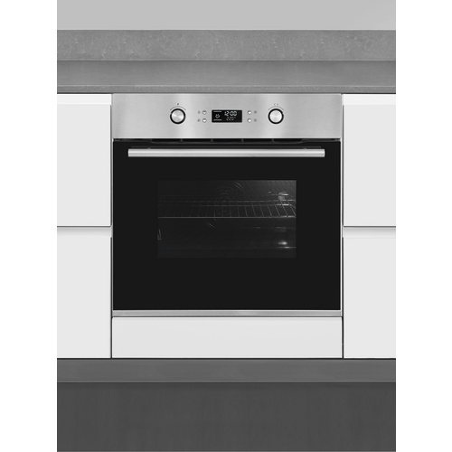 Exquisit Elektro-Backofen »EBEP 697-3 H«, 70 l, Metall/Glas, silbergrau - silberfarben