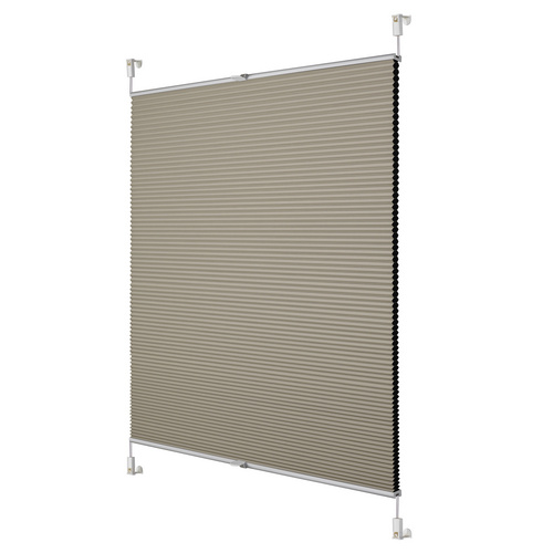 Lichtblick Plissee, ‎Thermo, Klemmfix, 95x130 cm, creme - beige