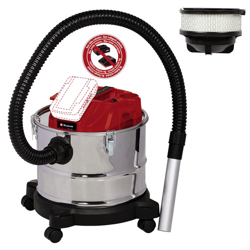 Einhell Akku-Aschesauger Te-Av 18/15 Li C Solo 18 V Aschesauger - Image 4