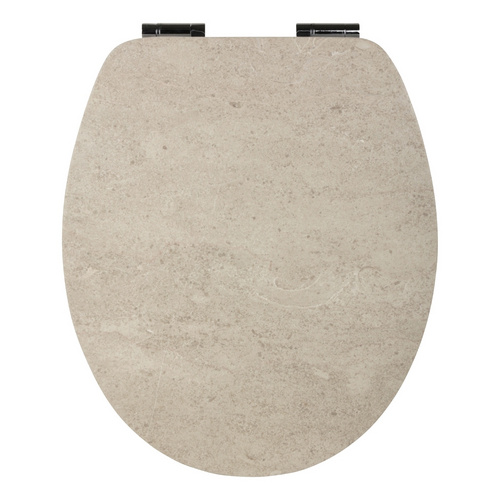 Sitzplatz WC-Sitz Motiv White Cloud mit Absenkautomatik