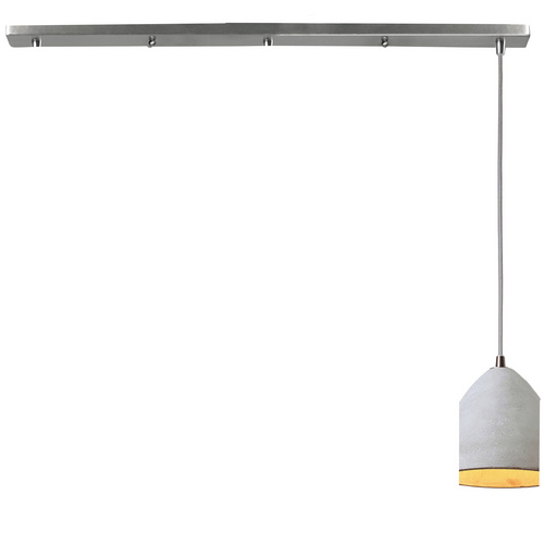 SalesFever Hängeleuchte Nora, 3x Lampenschirme aus Beton