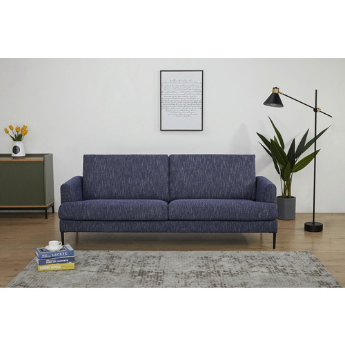 SalesFever Sofa, Höhe: 78 cm, blau/schw...