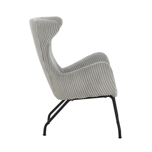 Thumbnail - SalesFever Relaxsessel, Höhe: 96 cm, grau/schwarz