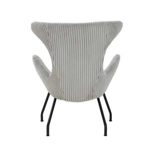Thumbnail - SalesFever Relaxsessel, Höhe: 96 cm, grau/schwarz