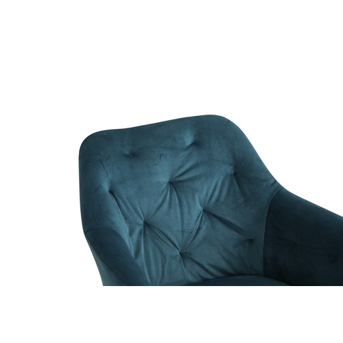 Thumbnail - SalesFever Stuhl, Höhe: 85 cm, tuerkis/schwarz