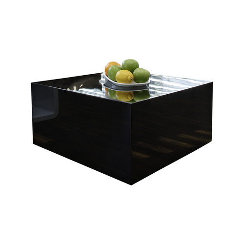 SalesFever Couchtisch, BxH: 60 x 30 cm, Mitteldichte Faserplatte (MDF) - schwarz