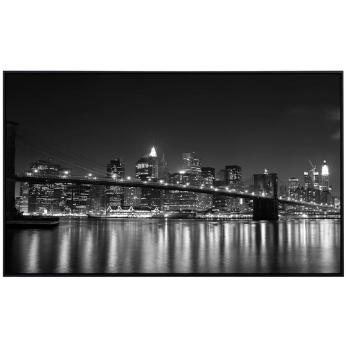 Thumbnail - papermoon Infrarotheizung »EcoHeat - New York Schwarz + Weiss«, Matt-Effekt - bunt