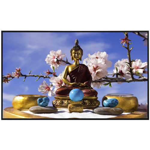 Thumbnail - papermoon Infrarotheizung »EcoHeat - Buddah Figur«, Matt-Effekt - bunt