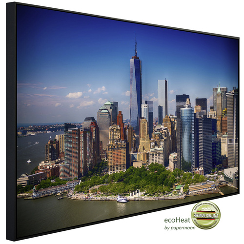 papermoon Infrarotheizung »EcoHeat – Lower Manhattan Skyline«, Matt-Effekt – bunt