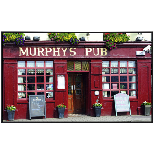 Thumbnail - papermoon Infrarotheizung »EcoHeat - Murphys Pub Dingle Bay«, Matt-Effekt - bunt