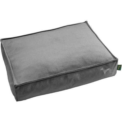 HUNTER Orthopädische Hundematte »Merida«, Orthopädisches Hundekissen Merida M (75 x 50 cm), anthrazit - schwarz
