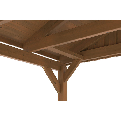 SKANHOLZ Carport »Fichtelberg«, BxT: 4...