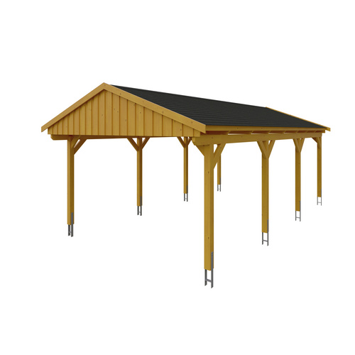 SKANHOLZ Carport »Fichtelberg«, BxT: 4...