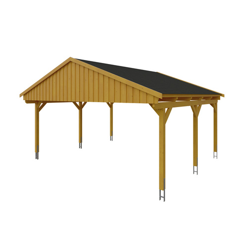 SKANHOLZ Carport »Fichtelberg«, BxT: 6...