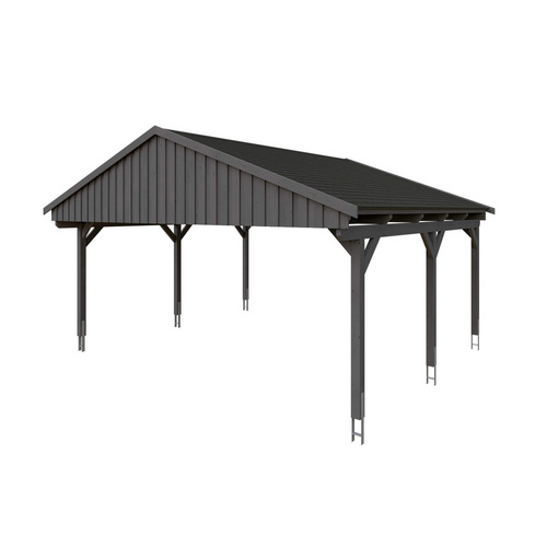 SKANHOLZ Carport »Fichtelberg«, BxT: 6...