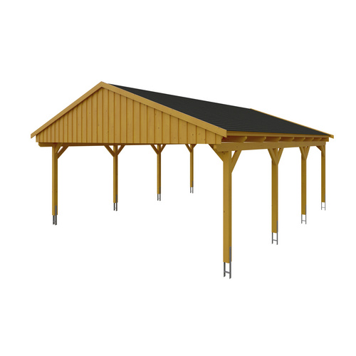 SKANHOLZ Carport »Fichtelberg«, BxT: 6...