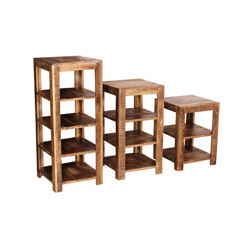 Thumbnail - Möbilia Regal, Holz, Natur, 3 Fachböden - beige