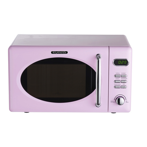 Wolkenstein Mikrowelle, 700 W, pink – rosa