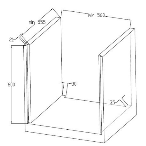 Wolkenstein Einbau-Backofen mit Softclos...