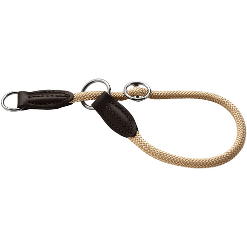HUNTER Dressurhalsung, Gr. S-M, beige
